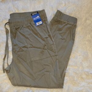 Buffalo David Bitton Women's Olive Green Cargo Drawstring Pants